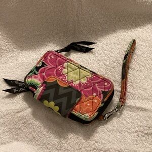 Vera Bradley Multicolor Floral Wristlet